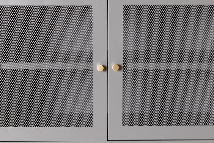 Malla Skåp Ljusgrå