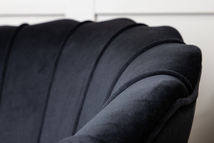 Calais Fåtölj Svart