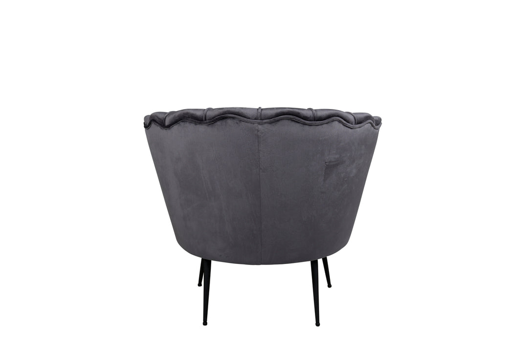 Calais Fåtölj Mörkgrå
