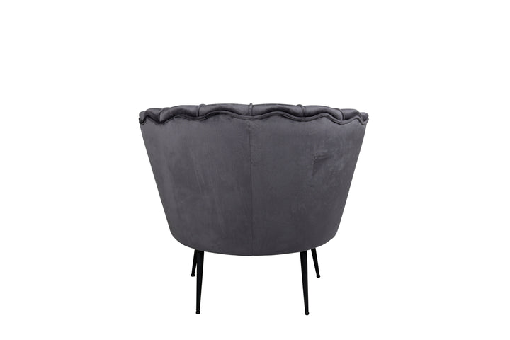 Calais Fåtölj Mörkgrå