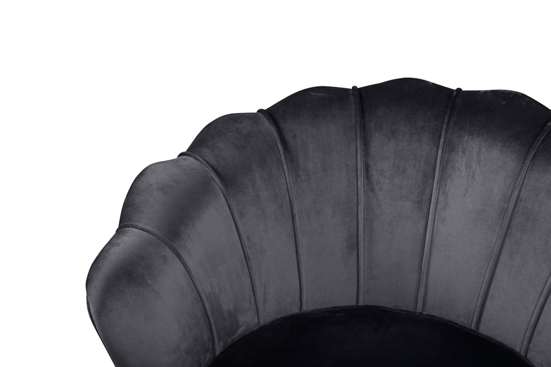 Calais Fåtölj Mörkgrå