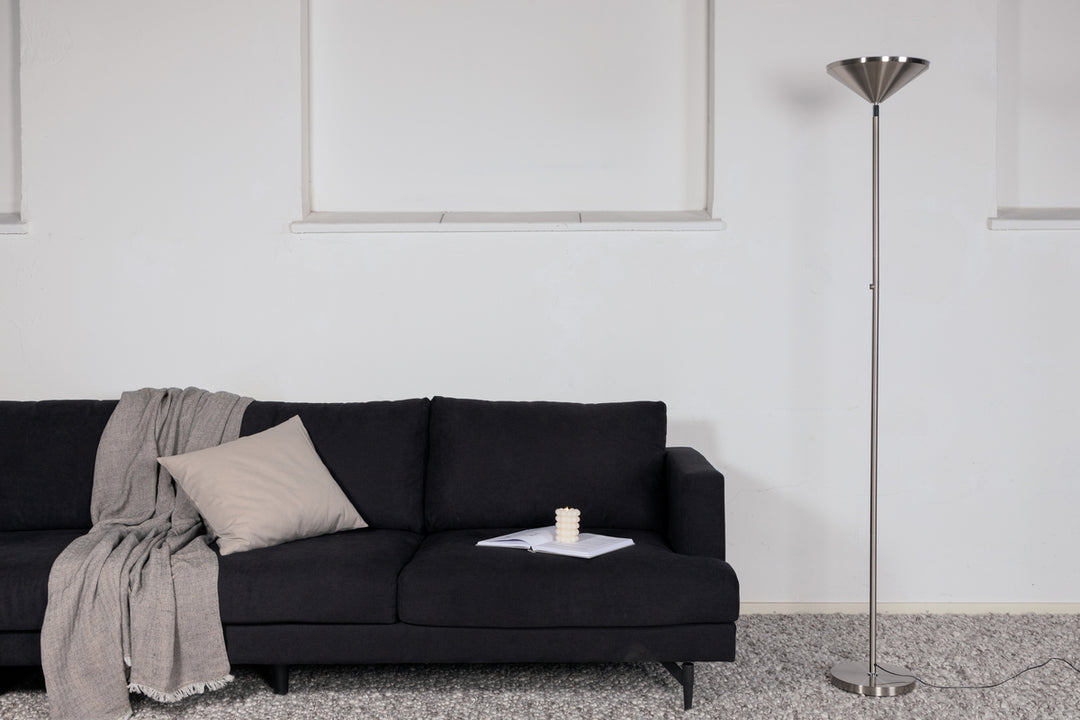 Corong Golvlampa Silver