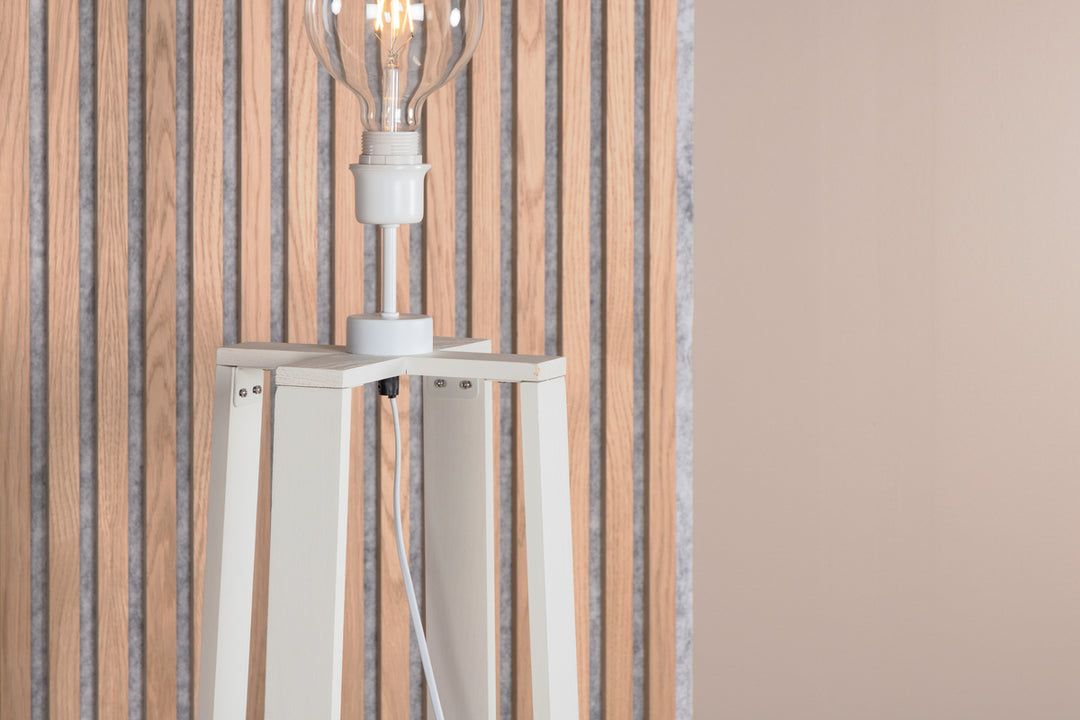 Avspark Golvlampa Vit