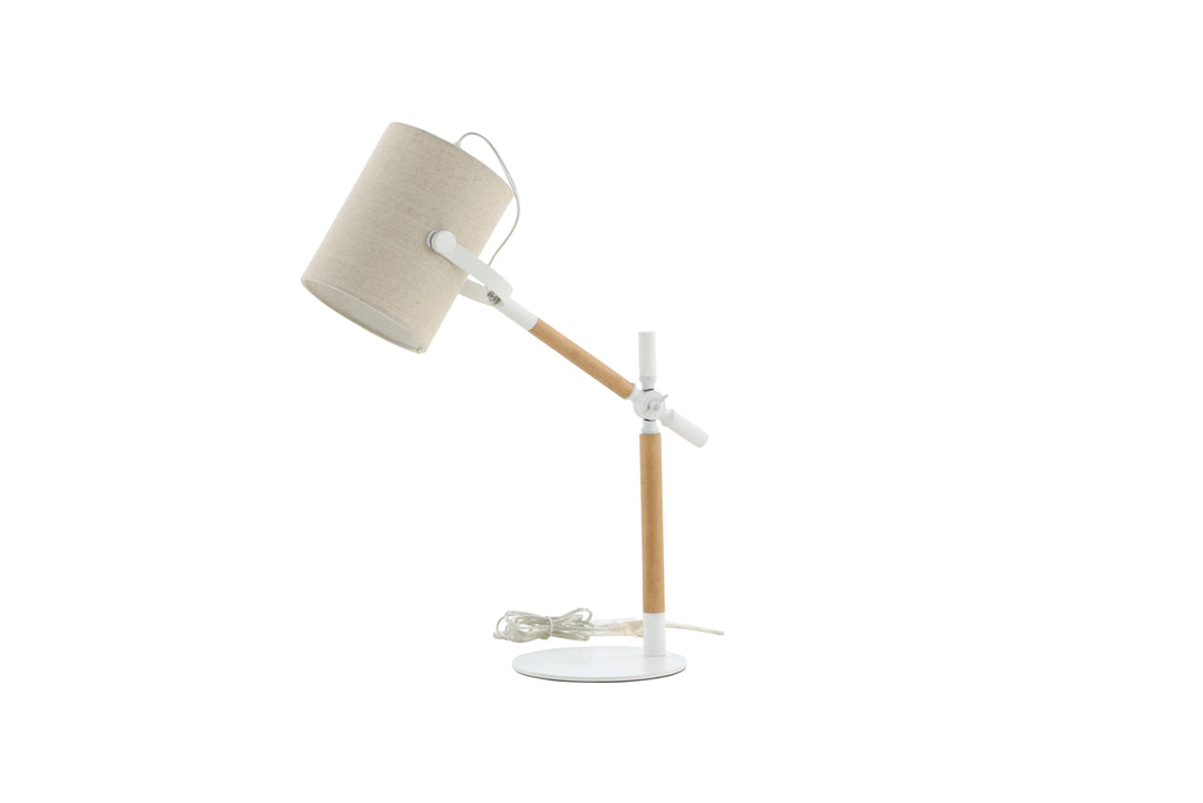 Dennis Bordslampa Beige
