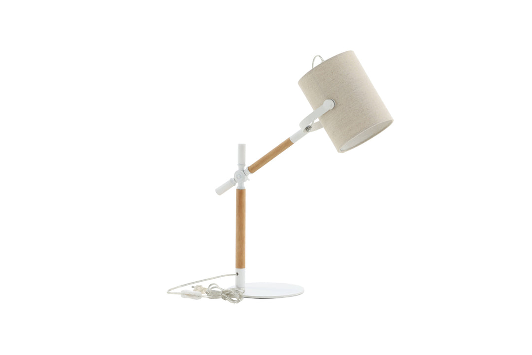 Dennis Bordslampa Beige