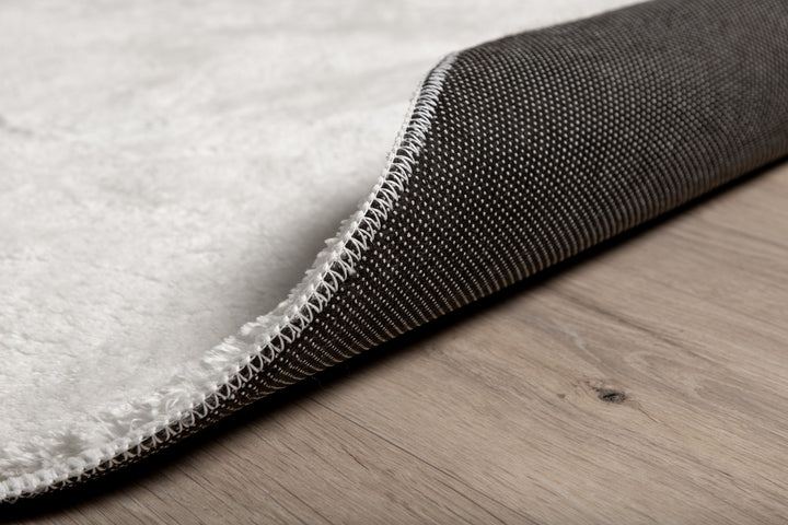 Blanca Rund Matta Vit