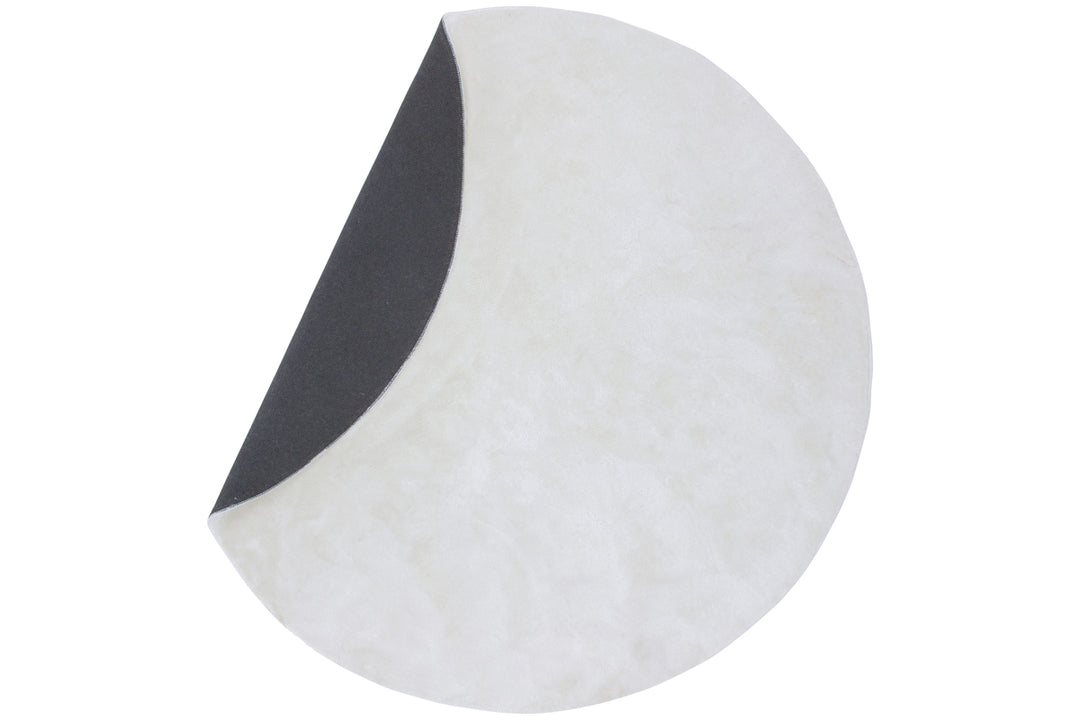 Blanca Rund Matta Vit