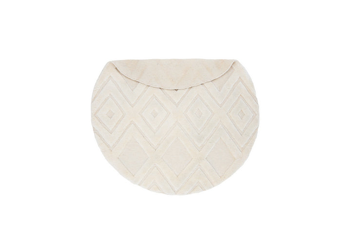 Dahlia Rund Matta Vit