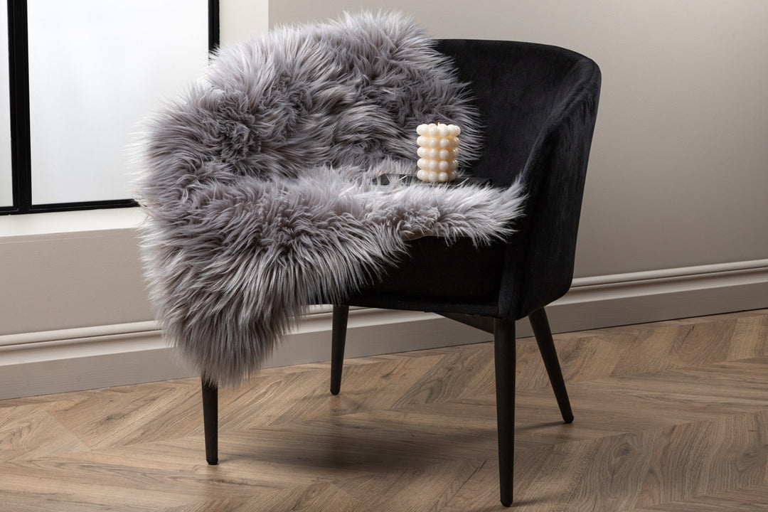 Katy Pläd Mörkgrå