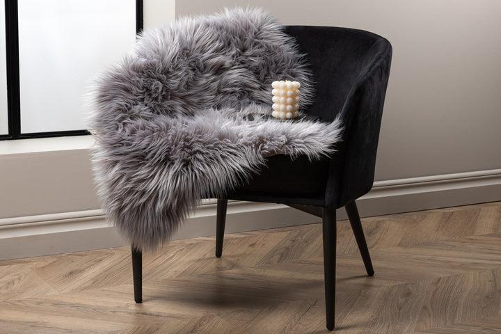 Katy Pläd Mörkgrå