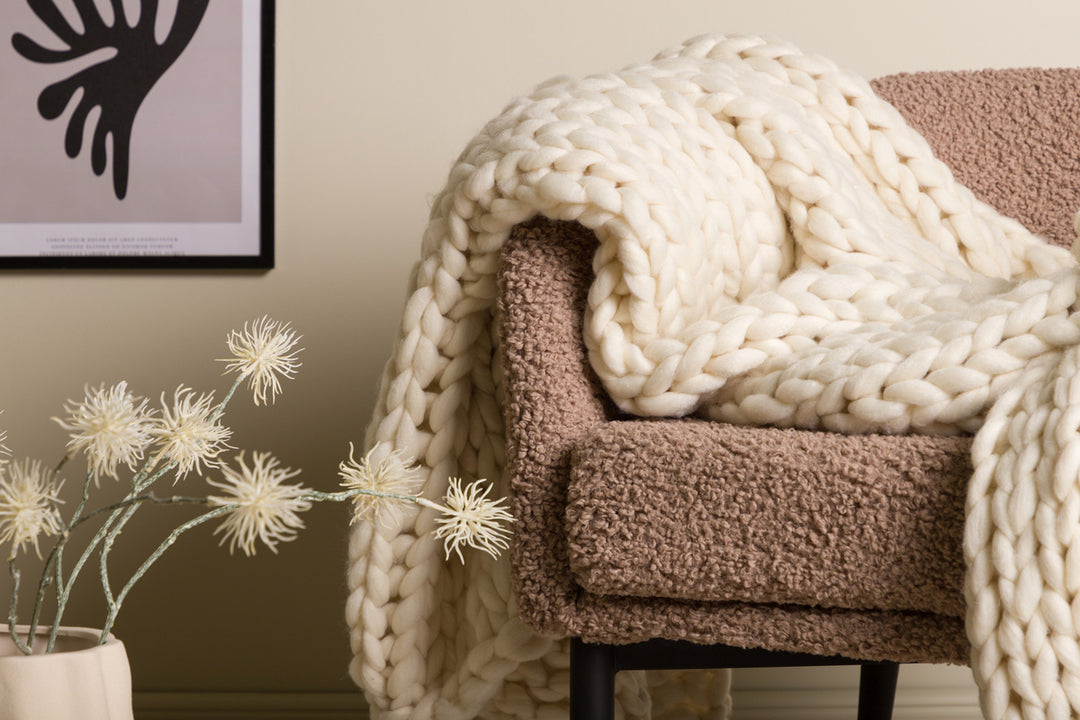 Kate Pläd Off-white