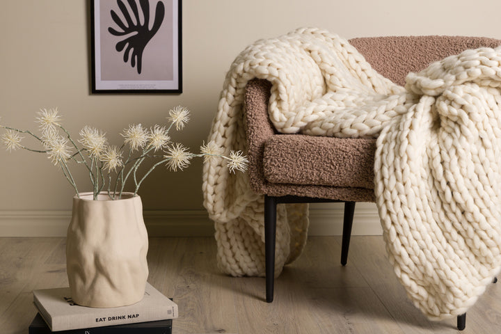 Kate Pläd Off-white