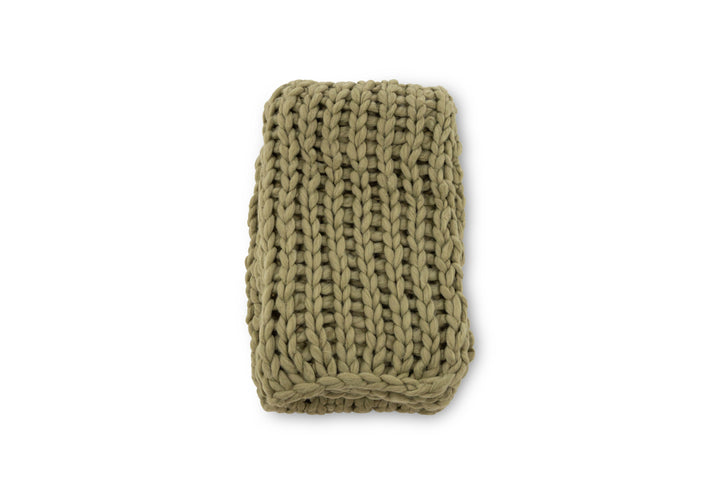 Kate Pläd Mossgrön