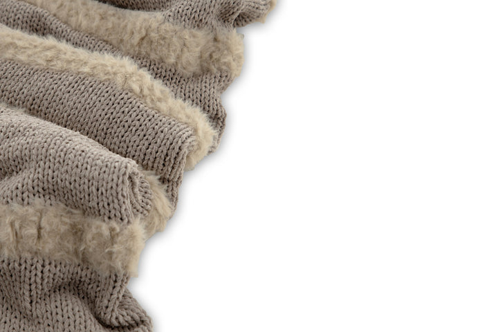 Katleen Pläd Ljusgrå