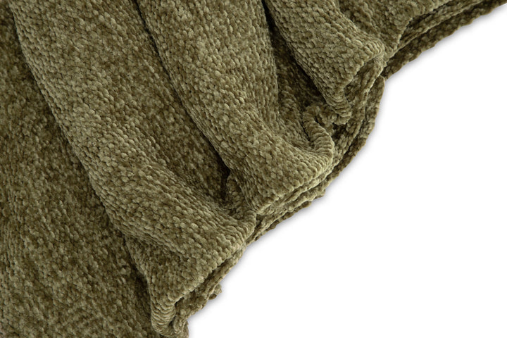 Ally Pläd Mossgrön