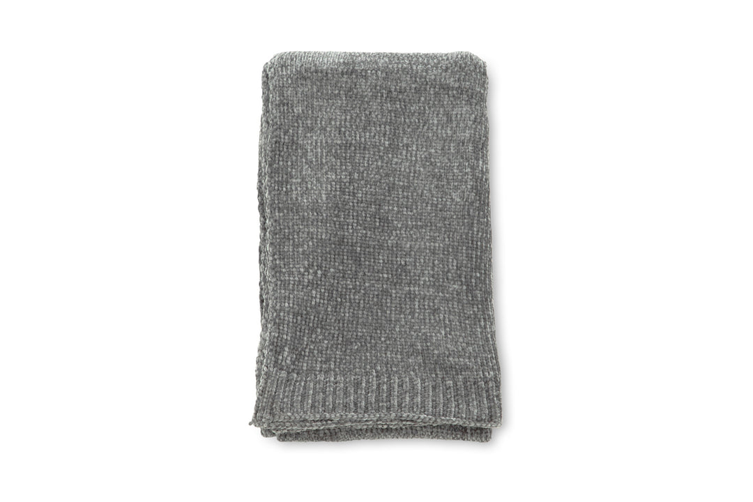 Ally Pläd Mörkgrå