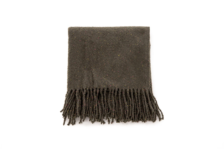 Tilly Pläd Mörkgrå