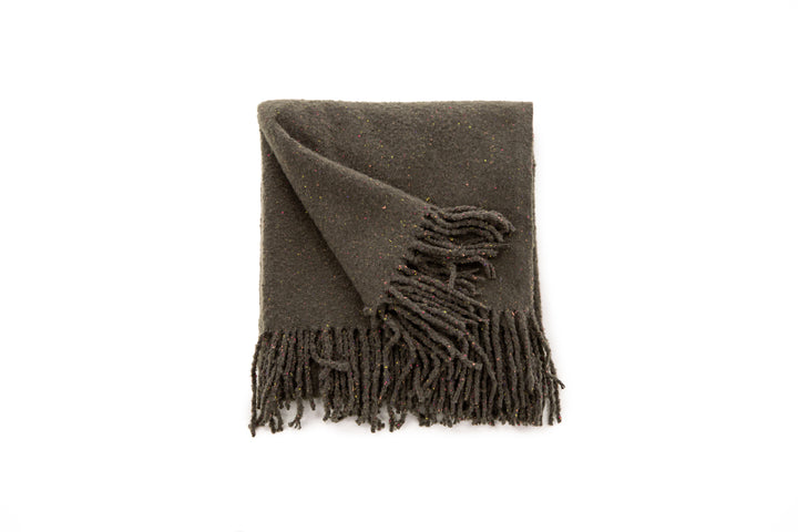 Tilly Pläd Mörkgrå