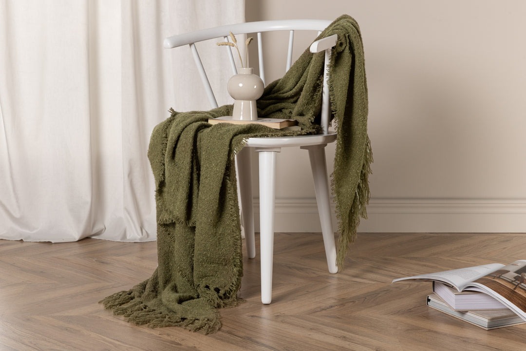 Stanly Pläd Mossgrön