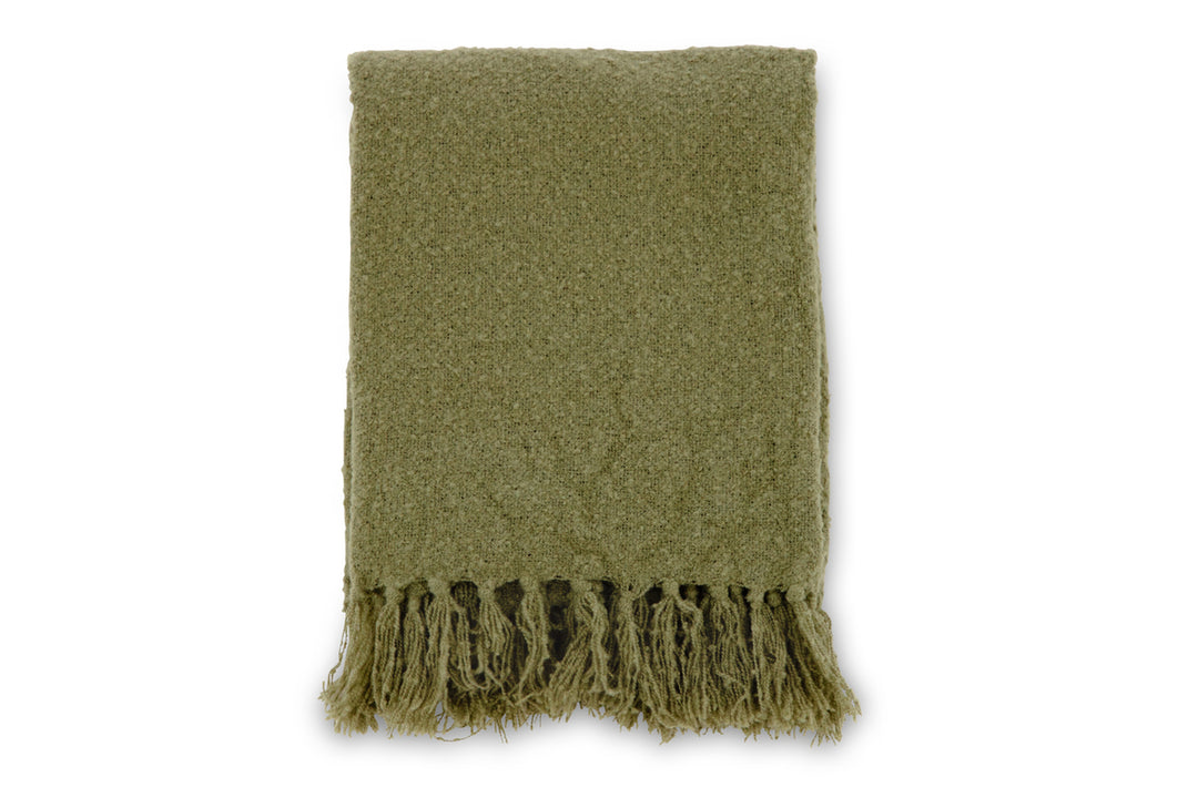 Stanly Pläd Mossgrön