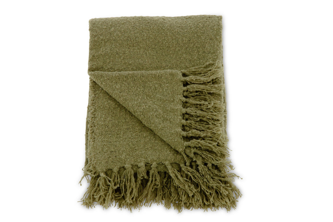 Stanly Pläd Mossgrön