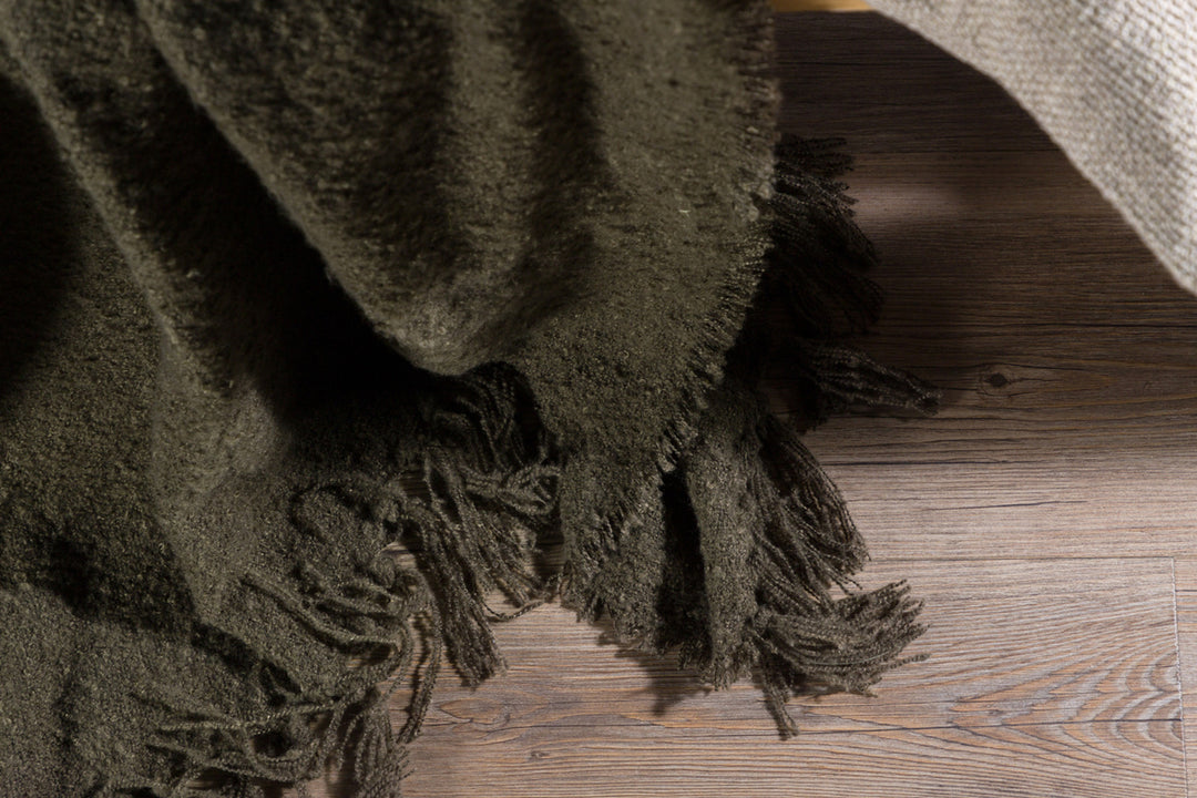 Stanly Pläd Mossgrön