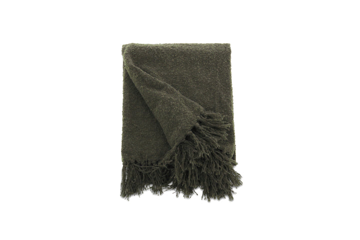 Stanly Pläd Mossgrön