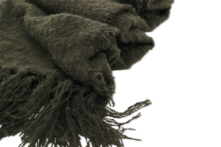 Stanly Pläd Mossgrön