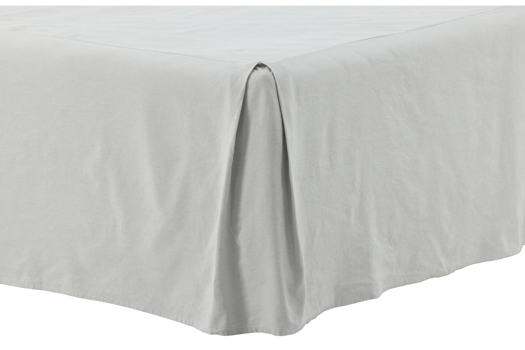 Kimmy Sängkappa 200x180cm Ljusgrå