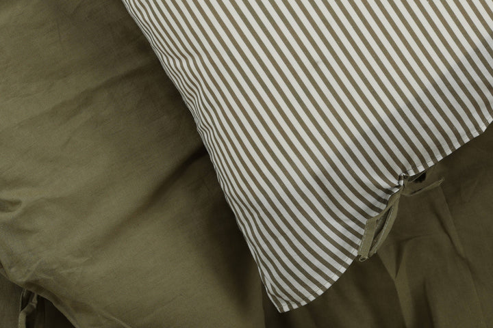 Jenna Påslakanset 200x150cm Mossgrön