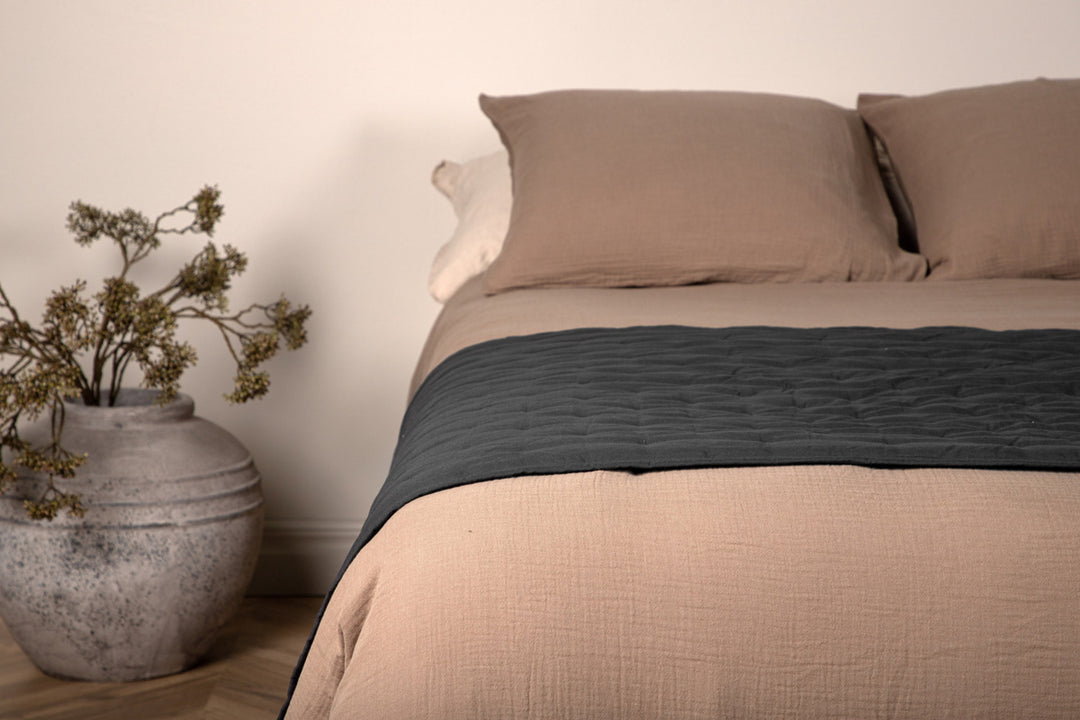 Sally Överkast 80x260 Antracit