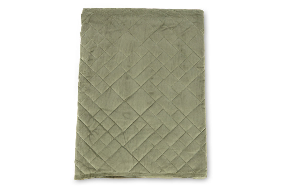 Jilly Överkast Dubbelsäng 260x260 Grön