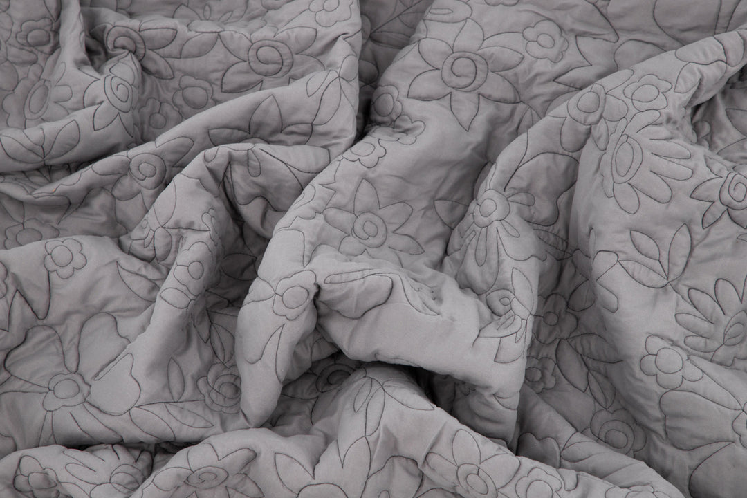 Niki Överkast 150x250 Ljusgrå