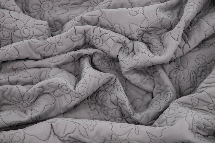 Niki Överkast 180x260 Ljusgrå