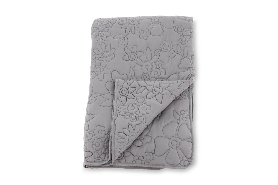 Niki Överkast Dubbelsäng 260x260 Ljusgrå