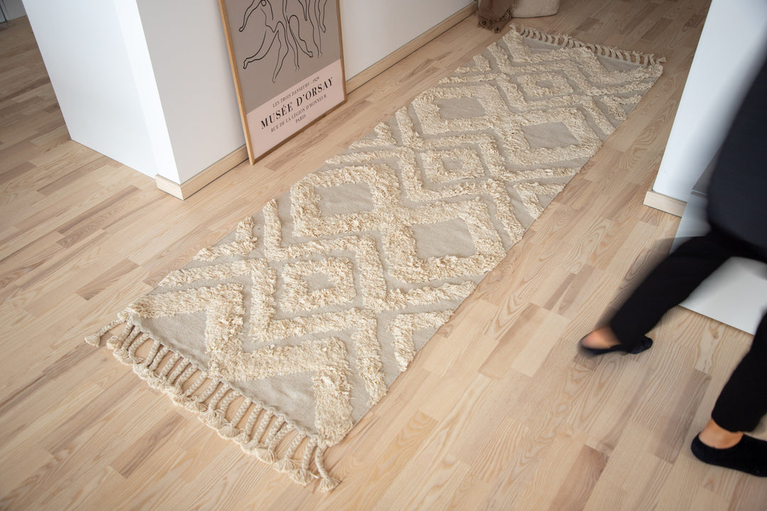 Hilma Matta 250 x 80 Beige