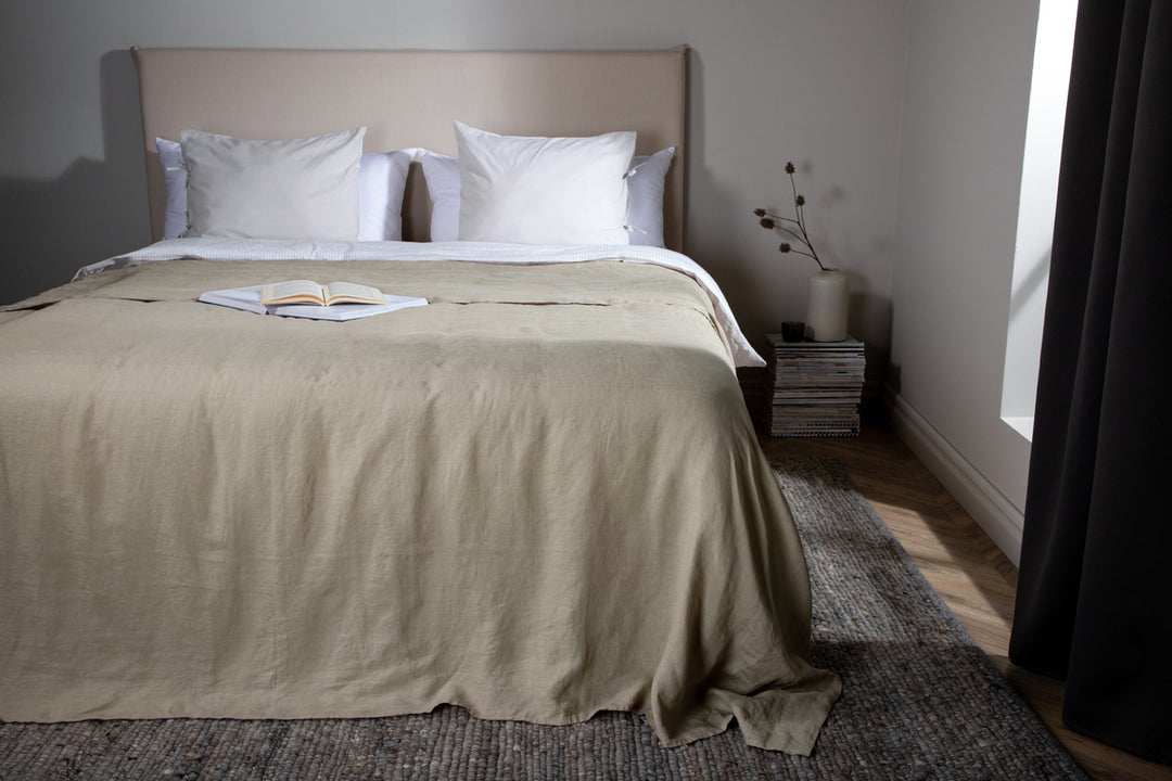 Milo Överkast Dubbelsäng 260x260 Beige