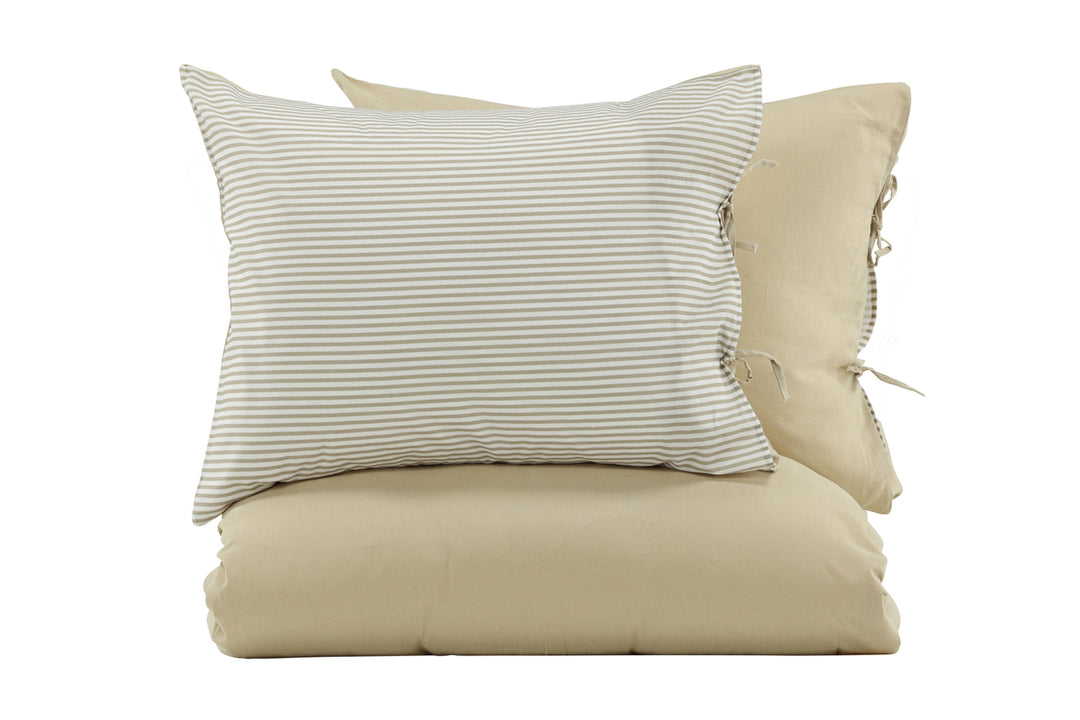 Jenna Påslakanset 220x240cm Sand