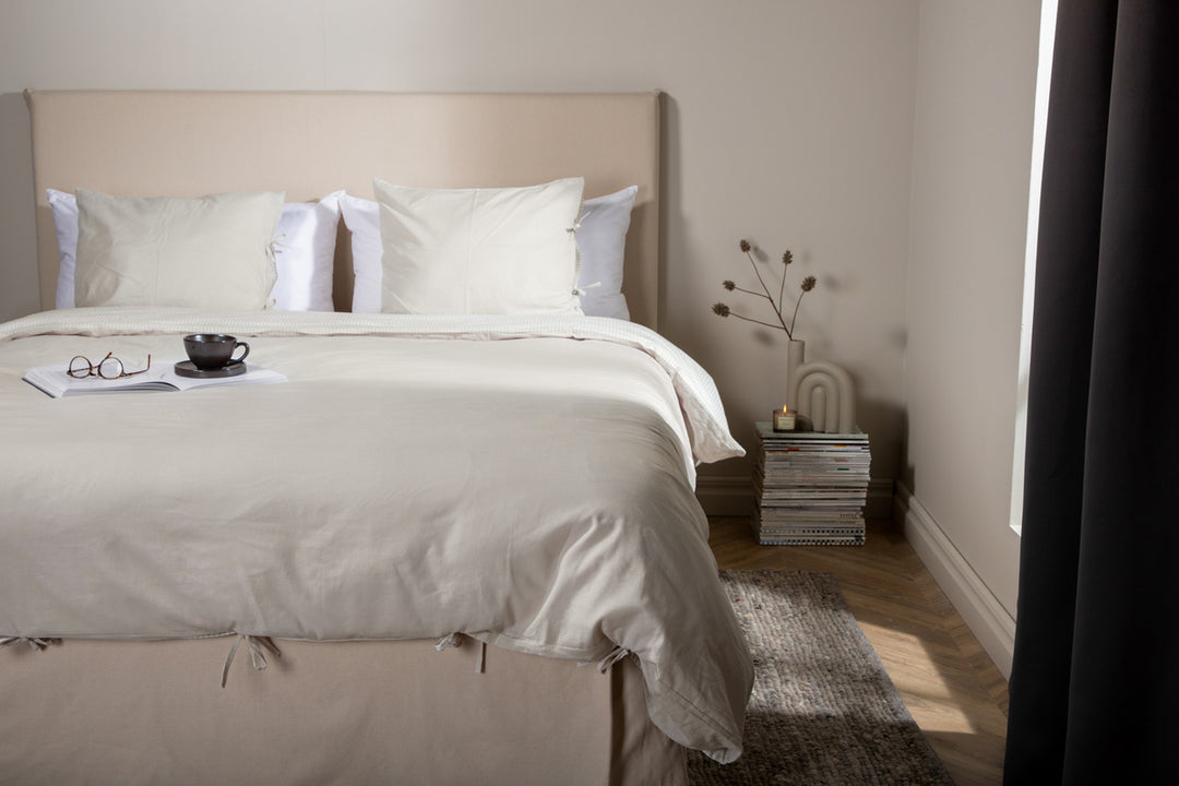 Jenna Påslakanset 220x240cm Ljusgrå