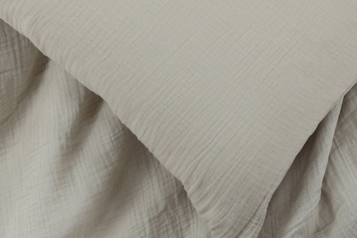 Mila Påslakanset 220x240cm Ljusgrå