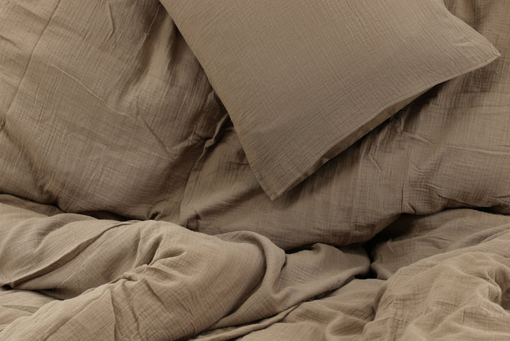 Mila Påslakanset 200x150cm Brun