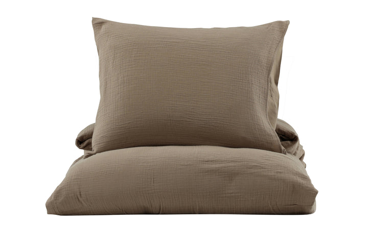 Mila Påslakanset 200x150cm Brun