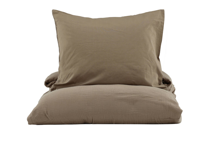 Mila Påslakanset 200x150cm Brun