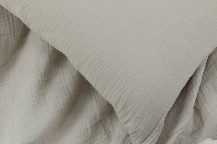 Mila Påslakanset 200x150cm Ljusgrå