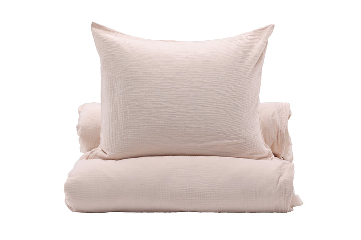 Mila Påslakanset 150x200cm Ljusrosa