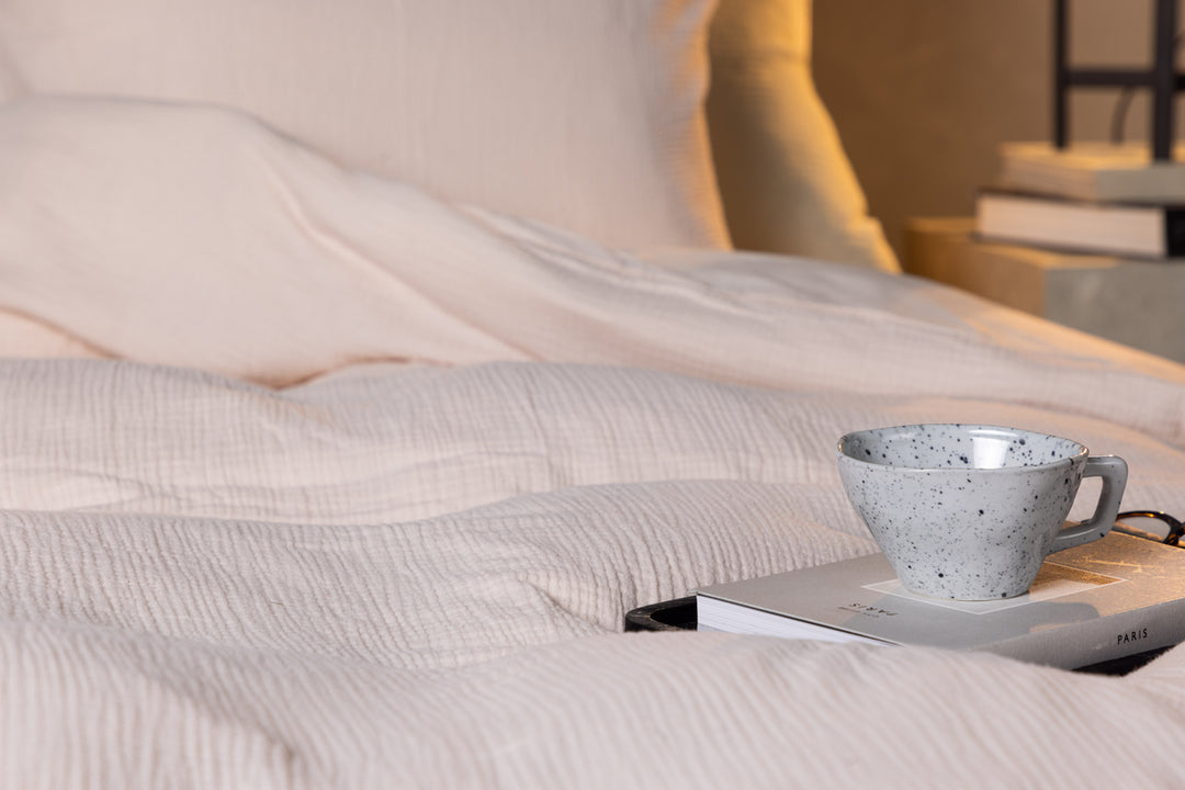 Mila Påslakanset 150x200cm Ljusrosa