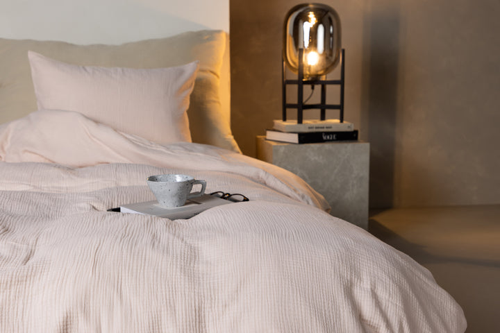 Mila Påslakanset 150x200cm Ljusrosa