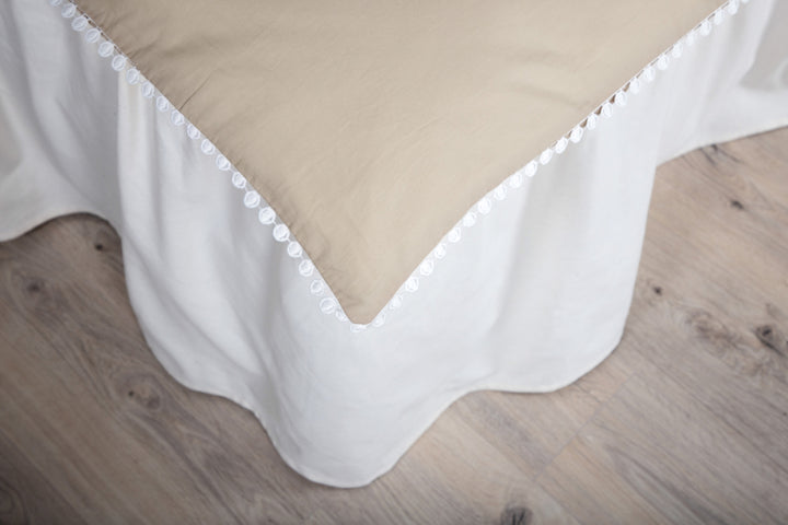 Livia Påslakanset 200x150cm Beige