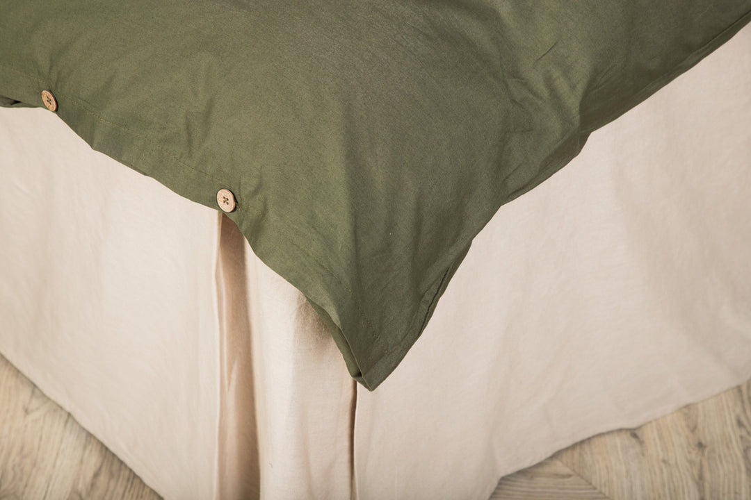 Joar Påslakanset 200x150cm Mossgrön
