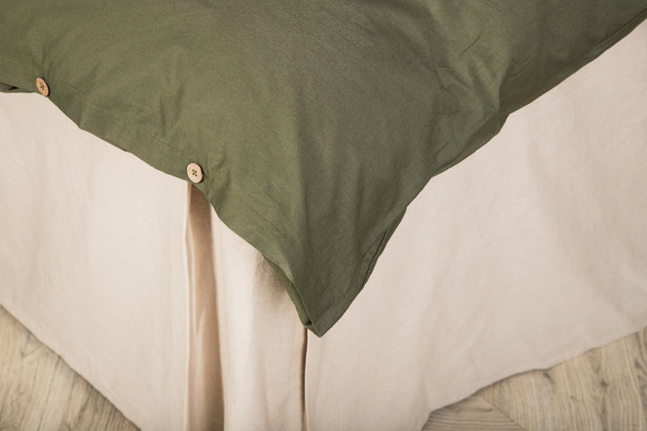 Joar Påslakanset 200x150cm Mossgrön